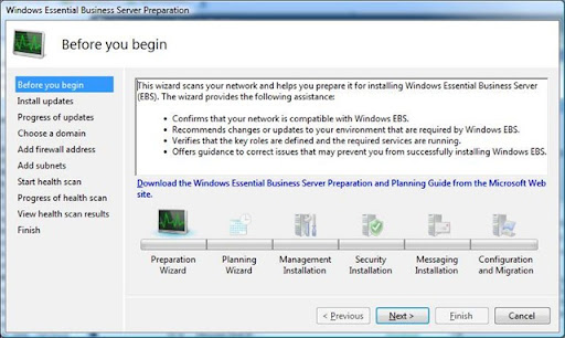 Windows Essential Business Server (EBS) 2008: Identify issues with your ...